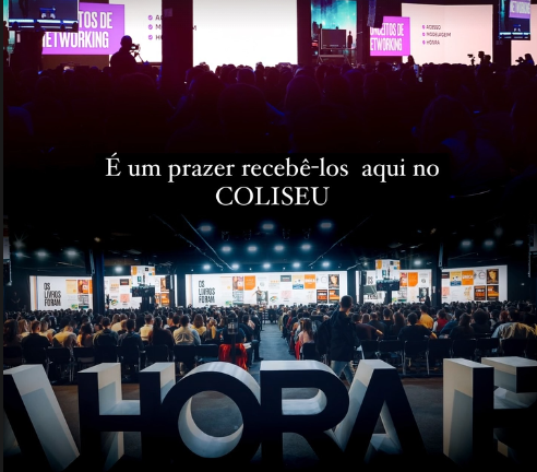 Encontro presencial no Coliseu Convenções